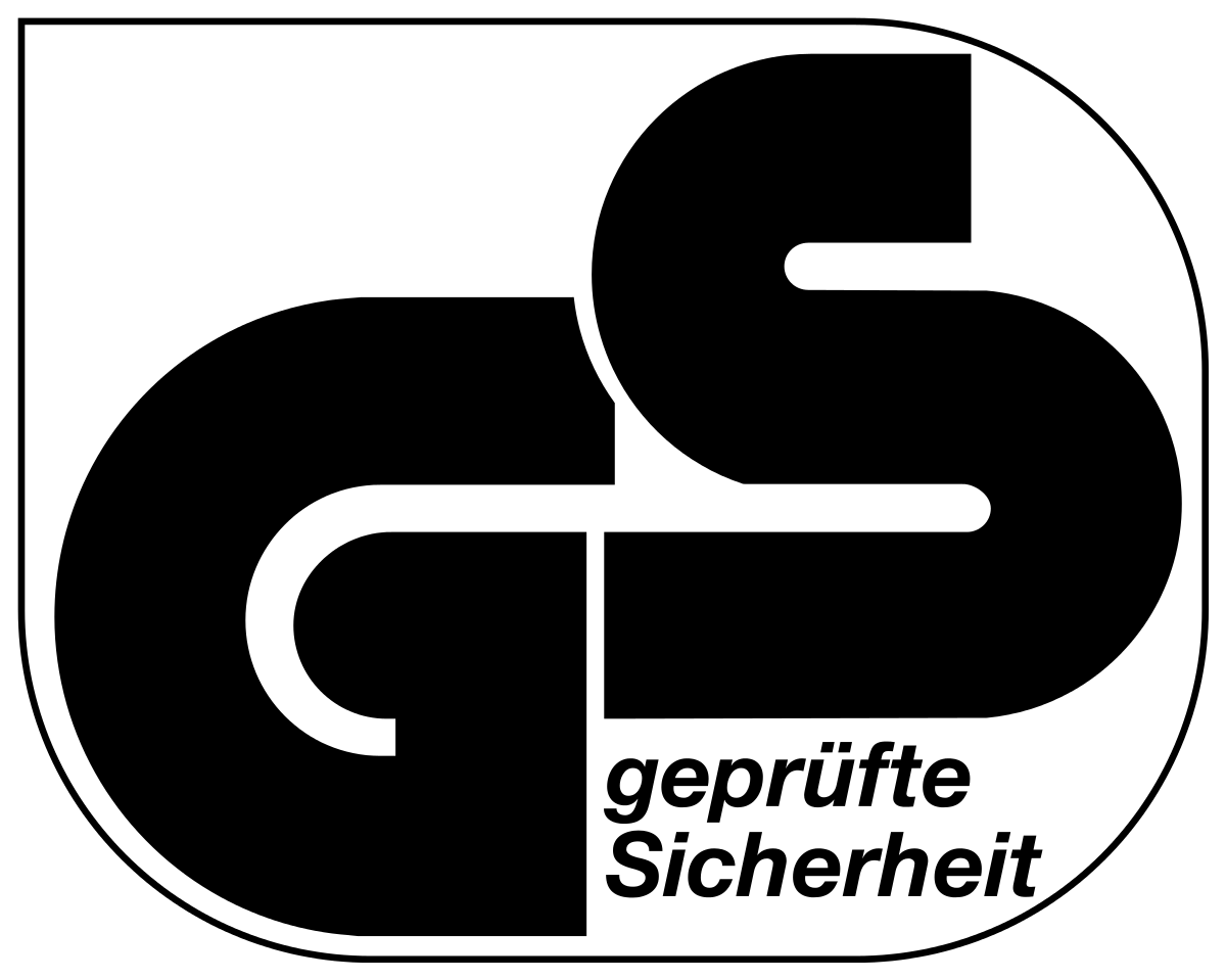 „GS-Zeichen“ (geprüfte Sicherheit)